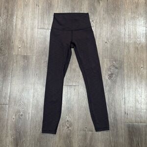 Lululemon Wunder Under Heathered High-Waisted Leggings Sz 0